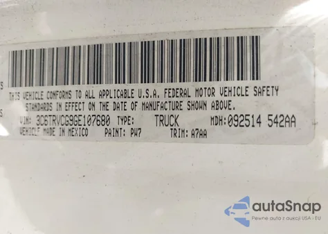 2016 Ram Promaster 2500 High Roof from USA, damaged, VIN 3C6TRVCG9GE107680